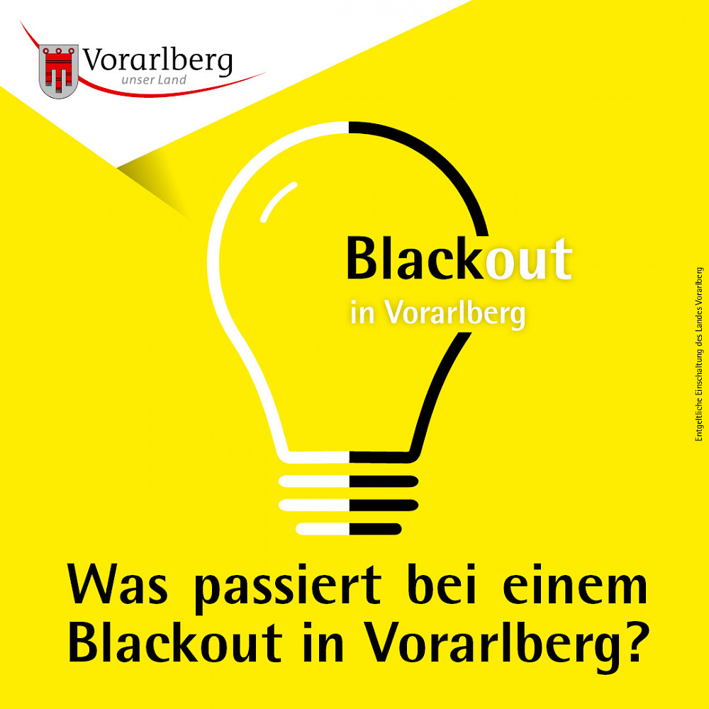 Was passiert bei einem Blackout in Vorarlberg?